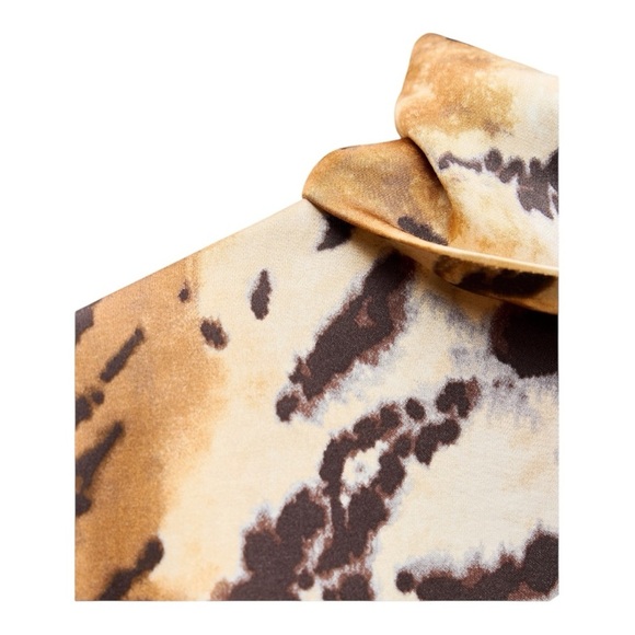 🐯 ZARA Woman Animal Print Dress | Size XS | New - Picture 7 of 10